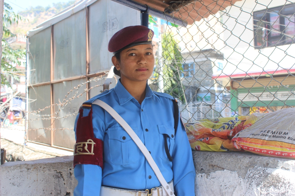 Myagdi police women (1)